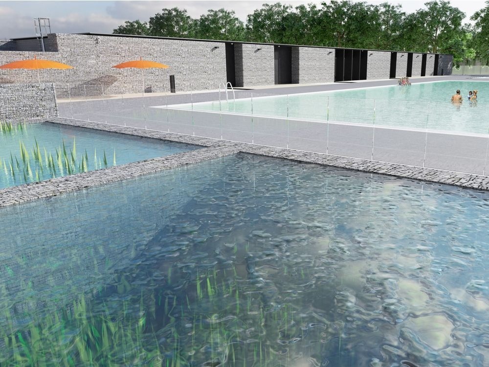 Borden Park Natural Swimming Pool